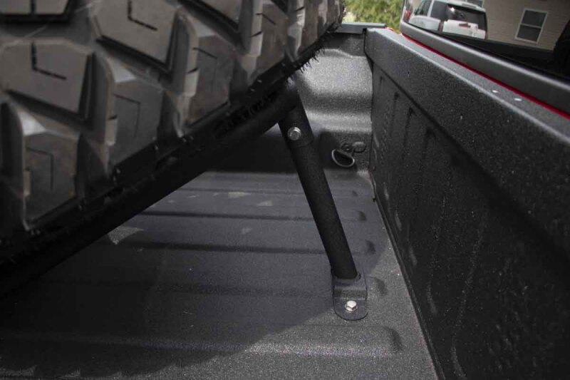 Jeep Gladiator JT Tire Carrier - Fishbone Offroad - In-Bed - Black - `20-`27